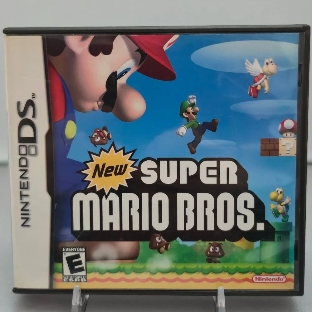 New Super Mario Bros - Nintendo DS - Authentic Complete CIB Tested Very Clean